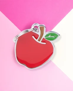 MY FAMILY Big Little Apple Custom Pet ID Tag