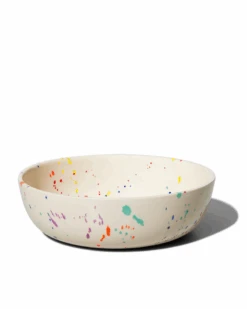 FELT + FAT Ceramic Pet Bowl In Confetti (Made In The USA) -Pet Sale Shop ProductImages General 48239483 0b36 4e14 9150 bd42178580ca