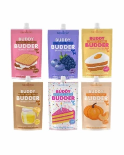 BARK BISTRO Buddy Budder Peanut Butter Squeeze Pack For Dogs </br> (Made In The USA) -Pet Sale Shop ProductImages General 9eb5f105 f0b6 41c7 a3cd 33b299aa7bc3