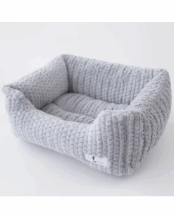HELLO DOGGIE Paris Dog Bed In Sterling (Made In The USA)