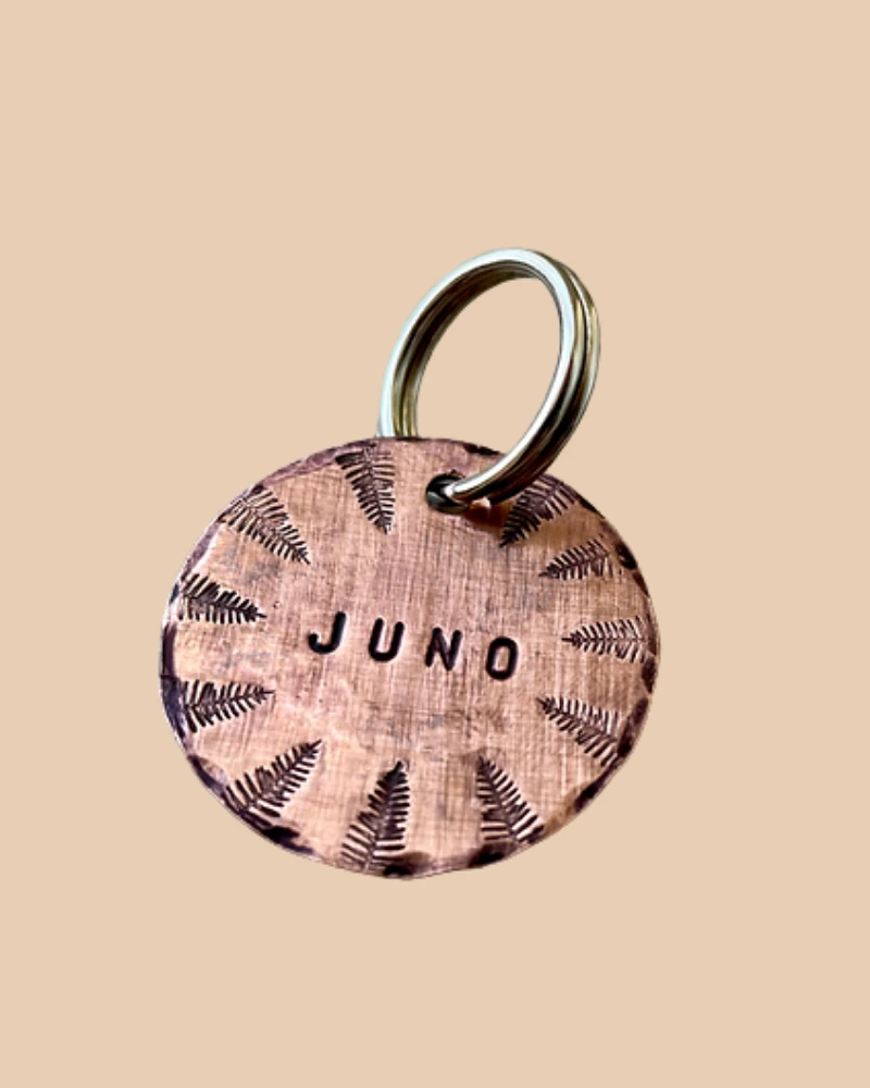 THE COPPER POPPY Juno Forest Custom Dog ID Tag (Custom/Drop-Ship) (Made In The USA) 5 THE COPPER POPPY Juno Forest Custom Dog ID Tag (Custom/Drop-Ship) (Made In The USA) - Image 5