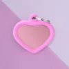 MY FAMILY Hushtag Pink Aluminum Heart Custom Pet ID Tag