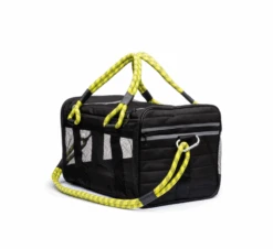ROVERLUND Out-Of-Office Dog Carrier In Black With Neon Yellow Straps -Pet Sale Shop ROVERLUND Out Of Office Dog Carrier in Black 6 f8052cf4 13ca 4ed3 af76 ac14da04a11b