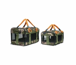 ROVERLUND Out-Of-Office Dog Carrier In Camo With Orange Straps 19 ROVERLUND Out-Of-Office Dog Carrier In Camo With Orange Straps -Pet Sale Shop ROVERLUND Out Of Office Dog Carrier in Camo 7 38daec31 ee3e 45f6 b800 a1a522be6f69