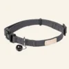 FUZZYARD Soft Cat Collar In Slate Grey