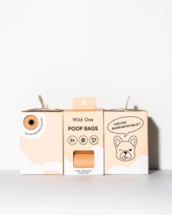 Wild One Eco-Friendly Dog Poop Bags In Tan -Pet Sale Shop WO VM Studio PoopBags PDP 06 Web 600x750 crop center e469339c 6a83 481c aad9 e0581bb50522
