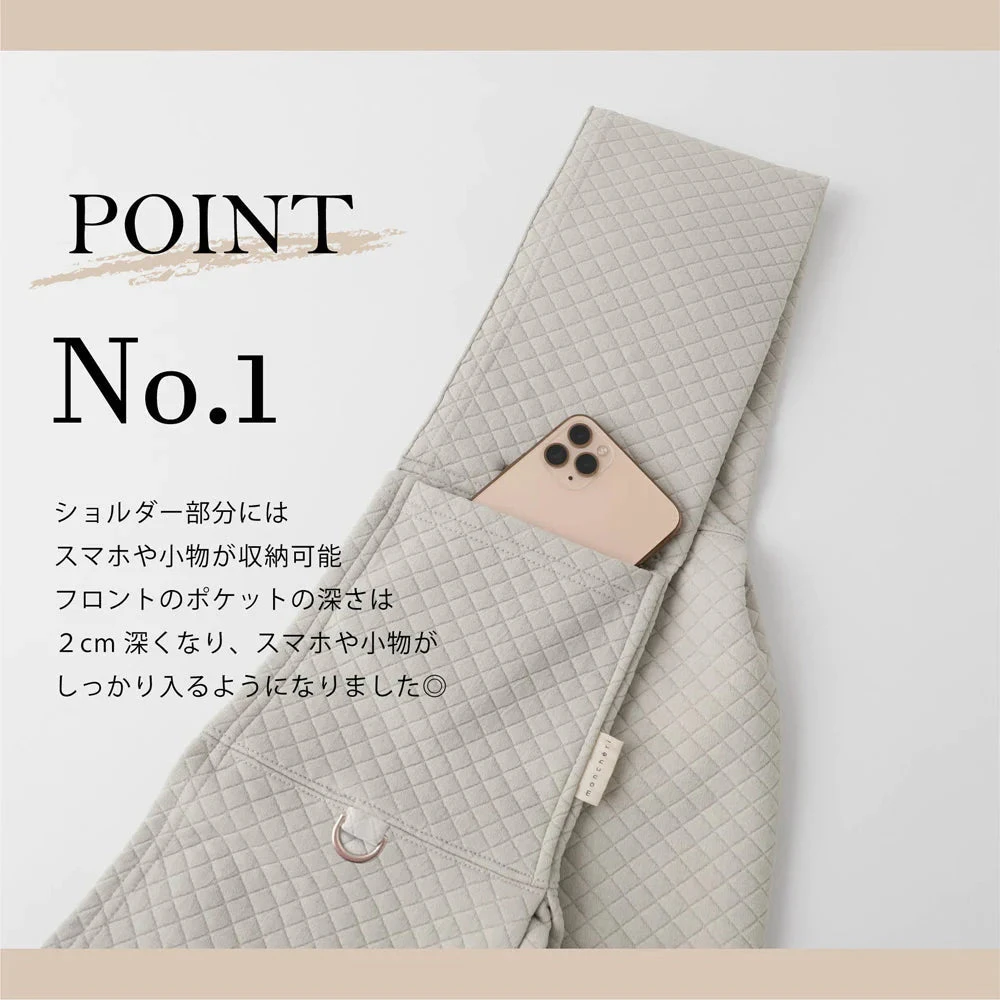 MONCHERI Graph Check Dog Sling 5 MONCHERI Graph Check Dog Sling - Image 5