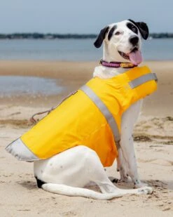 HURTTA Life Savior Dog Life Jacket In Golden Yellow (FINAL SALE) -Pet Sale Shop dog CO 1C5A9388