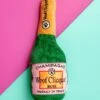 HAUTE DIGGITY DOG Woof Clicquot Rosé Plush Dog Toy