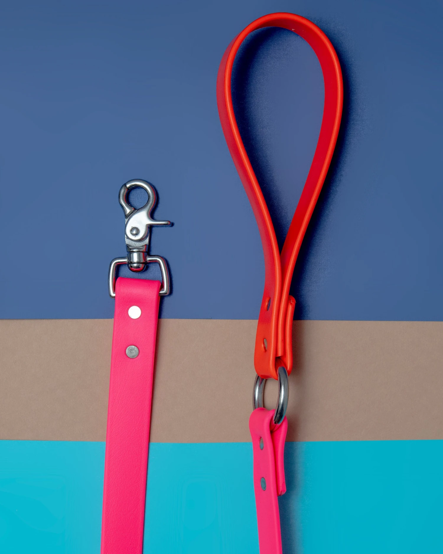 DOG & CO. COLLECTION City Leash In Neon Pink & Neon Orange (4 Or 6 Foot) (Made In The USA) 6 DOG & CO. COLLECTION City Leash In Neon Pink & Neon Orange (4 Or 6 Foot) (Made In The USA) - Image 6