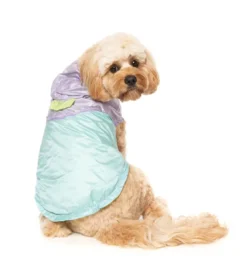 FUZZYARD Ormond Raincoat In Olive + Pink Or Purple + Mint -Pet Sale Shop fzaw5411 7 raincoat ormond purpleblue dog03