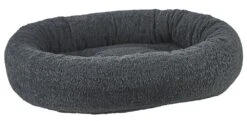 BOWSER'S PET PRODUCTS Donut Dog Bed (Direct-Ship) 10 BOWSER'S PET PRODUCTS Donut Dog Bed (Direct-Ship) -Pet Sale Shop grey sheepskin db cout