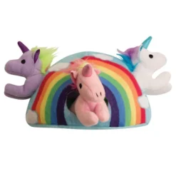 SNUG AROOZ Hide & Seek Rainbow Interactive Toy 5 SNUG AROOZ Hide & Seek Rainbow Interactive Toy -Pet Sale Shop snugarooz hide and seek rainbow toy