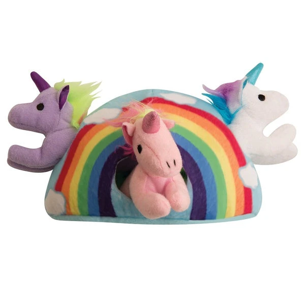SNUG AROOZ Hide & Seek Rainbow Interactive Toy 3 SNUG AROOZ Hide & Seek Rainbow Interactive Toy - Image 3