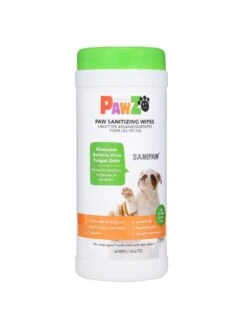 PAWZ Sanipaw Daily Dog Paw Wipes 7 PAWZ Sanipaw Daily Dog Paw Wipes -Pet Sale Shop wipespackaging